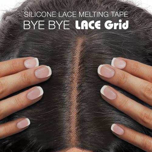 Lace Wig Grids and Knots Eraser Silicone Lace Melting Tape, Bye Bye Lace Grid Find Your New Look Today!