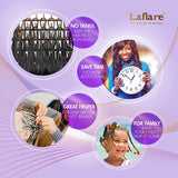 Laflare Braid Rack 60 Spools, P.P Braiding Hair Stand, Thread Rack, Sewing Organizer, Quilting, Embroidery - Versatile Extension Holder Find Your New Look Today!