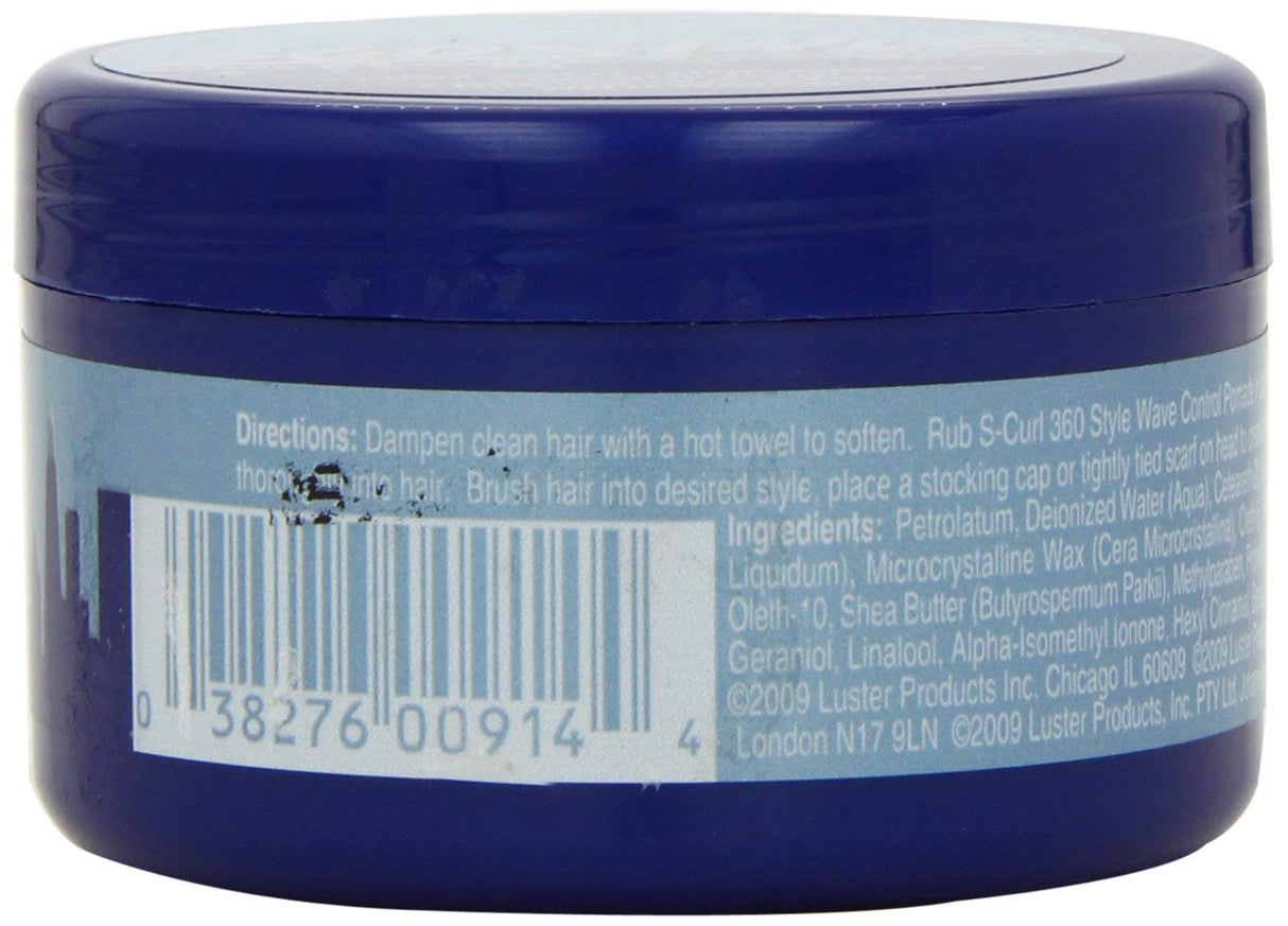 Luster's S-Curl 360 Style, Wave Control Pomade 3 oz Find Your New Look Today!