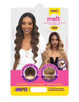 JANET MELT HD 13X6 LACE JUNIPER WIG PREMIUM SYNTHETIC HAIR