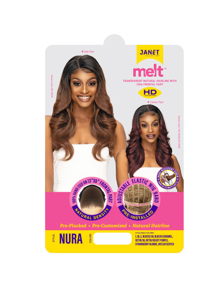 Janet MELT HD 13X6 LACE NURA WIG PREMIUM SYNTHETIC HAIR