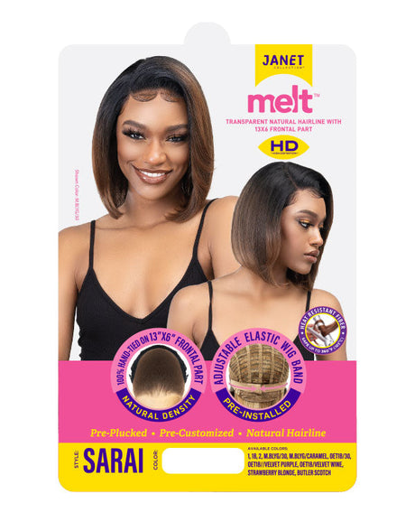 JANET MELT HD 13X6 LACE SARAI WIG PREMIUM SYNTHETIC HAIR