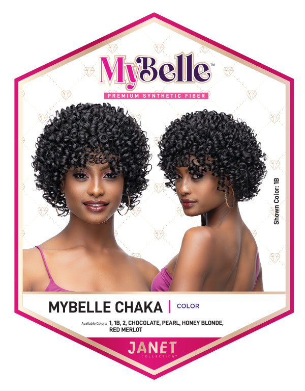 JANET MYBELLE CHAKA WIG PREMIUM SYNTHETIC HAIR