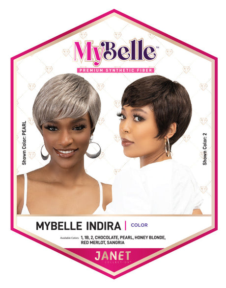 JANET MYBELLE INDRIA WIG PREMIUM SYNTHETIC HAIR
