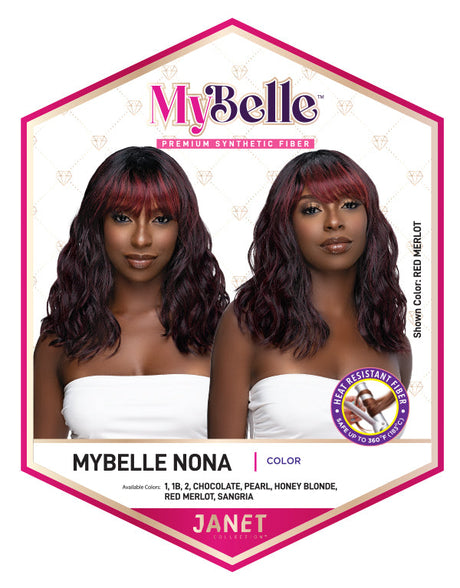 JANET MYBELLE NONA WIG PREMIUM SYNTHETIC HAIR