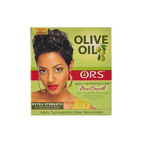 Organic Roots Stimulator Olive Oil Built In Protection No-Lye Hair Relaxer Find Your New Look Today!