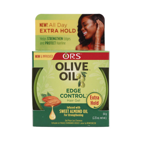 Organic Roots Stimulator Olive Oil Edge Control Hair Gel 2.25oz Find Your New Look Today!