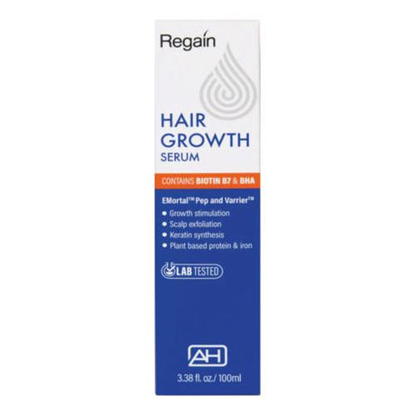 Regain Biotin & BHA Hair Growth Serum 3.38oz/ 100ml Find Your New Look Today!