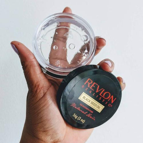 Revlon Realistic Black Seed Oil Strengthening Edge Control Long-Lasting Hold 2oz/ 56g Find Your New Look Today!