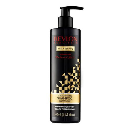 Revlon Realistic Black Seed Oil Strengthening Sulfate Free Shampoo 11.5oz / 340ml Find Your New Look Today!