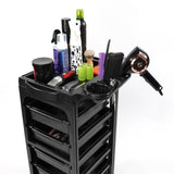 Salon Rolling Trolley Cart with 5 Drawers Find Your New Look Today!