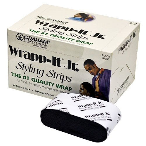 SanekWrap-It Jr. Styling Strips 360Strips Black Find Your New Look Today!