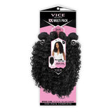 Sensationnel Weave Vice Bundles 3X Multi Pack Boho Curl With 2X5 HD Lace Closure Find Your New Look Today!