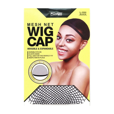 Studio Limited Mesh Net Wig Cap - Black Find Your New Look Today!