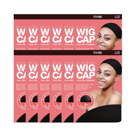 Studio Limited Perfect Fit Ultra Thin n Expandable Stocking Wig Cap 12pcs Find Your New Look Today!