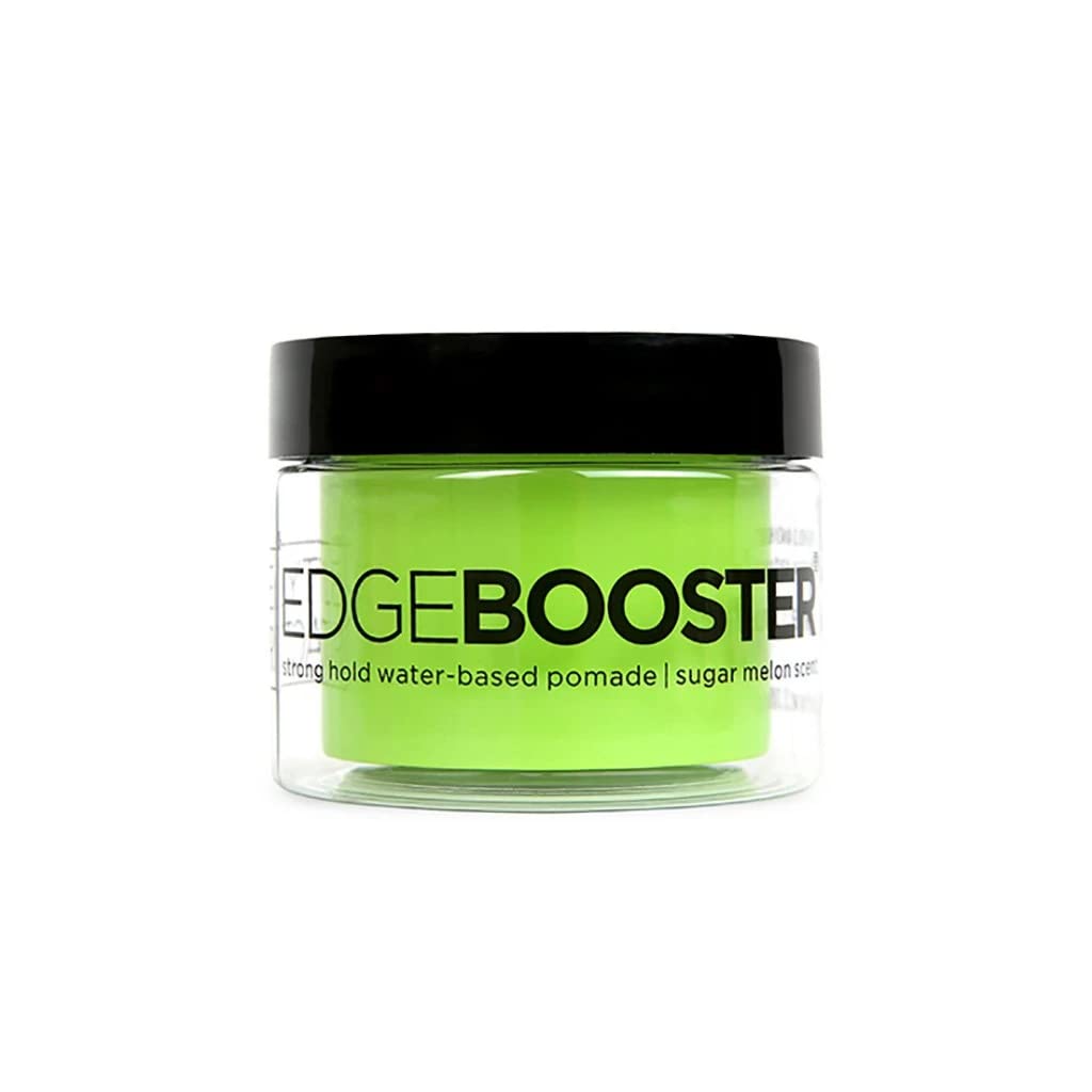 Style Factor Edge Booster Strong Hold Water-Based Pomade 3.38oz-Sugar Melon scent Find Your New Look Today!