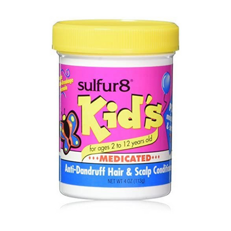 Sulfur8 Kid's Medicated Anti-Dandruff Hair and Scalp Conditioner, 4 Ounce Find Your New Look Today!