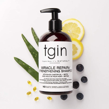 TGIN Miracle RepaiRx Strengthening Shampoo and Conditioner Duo For Damaged hair - For Damaged Hair- Shampoo & Conditioner Set Find Your New Look Today!