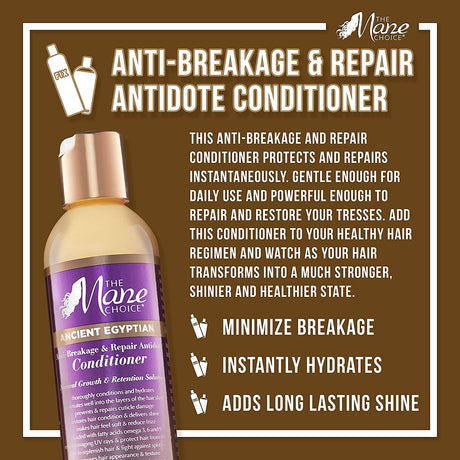 The Mane Choice Ancient Egyptian Anti-Breakage & Repair Antidote Conditioner Find Your New Look Today!