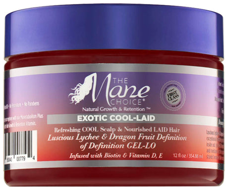 The Mane Choice Mane choice exotic cool-laid definition gel-lo luscious lychee & dragon fruit, 12 Ounce Find Your New Look Today!