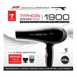 Tyche Typhoon Ceramic Ionic Hair Dryer 1900 Find Your New Look Today!