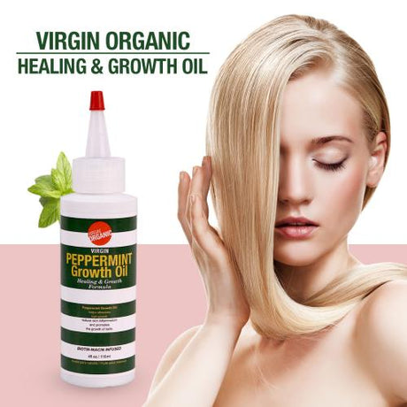VIRGIN ORGANIC Virgin Growth Oil Healing & Growth Formula 4oz Find Your New Look Today!