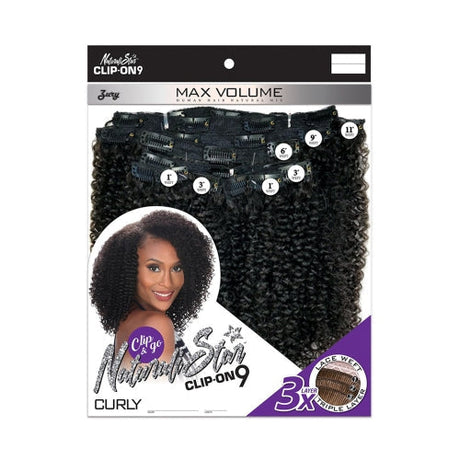 Zury Sis Weave Clip-On 9Pcs 3X Layer Curly Find Your New Look Today!