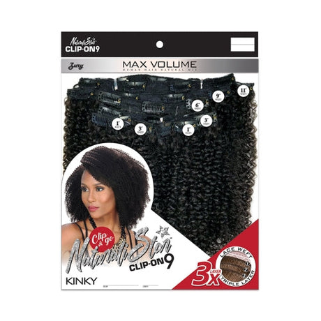 Zury Sis Weave Clip-On 9Pcs 3X Layer Kinky Find Your New Look Today!