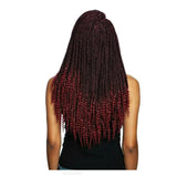 AFRI-NAPTURAL: 3X COILY ENDS BOX BRAID 18" (BOX307) - FINAL SALE