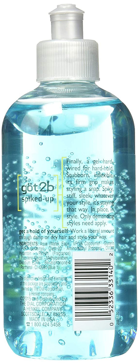 got2b Spiked-Up Max Control Styling Gel, 8.5 Ounce Find Your New Look Today!