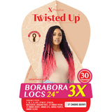 OUTRE: XPRESSION TWISTED UP 3X BORABORA LOCS 24" CROCHET BRAIDS